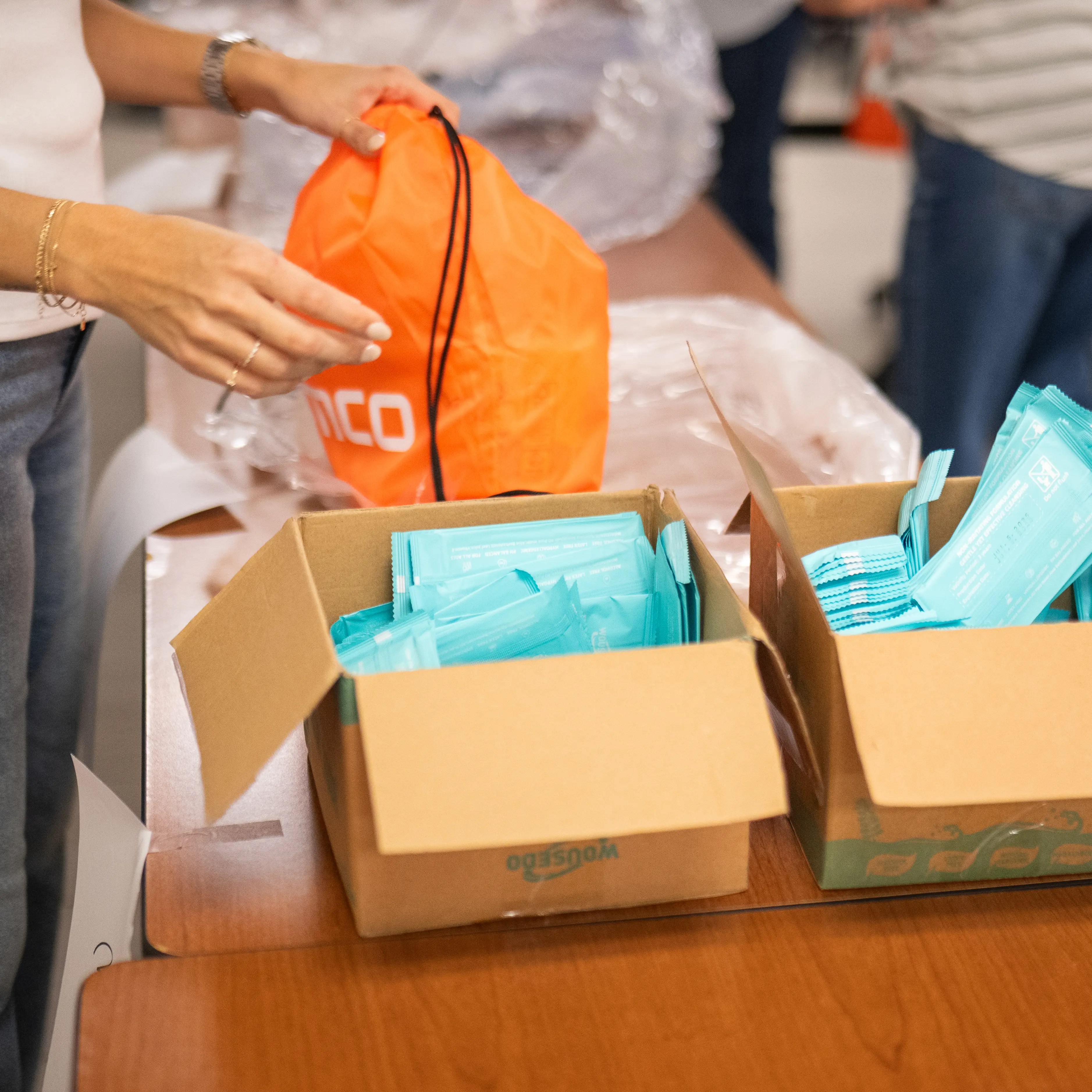 Our mission's first image